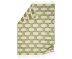 Classic Collection Weave Ullpläd Grön