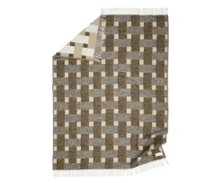Classic Collection Weave Ullpläd Beige