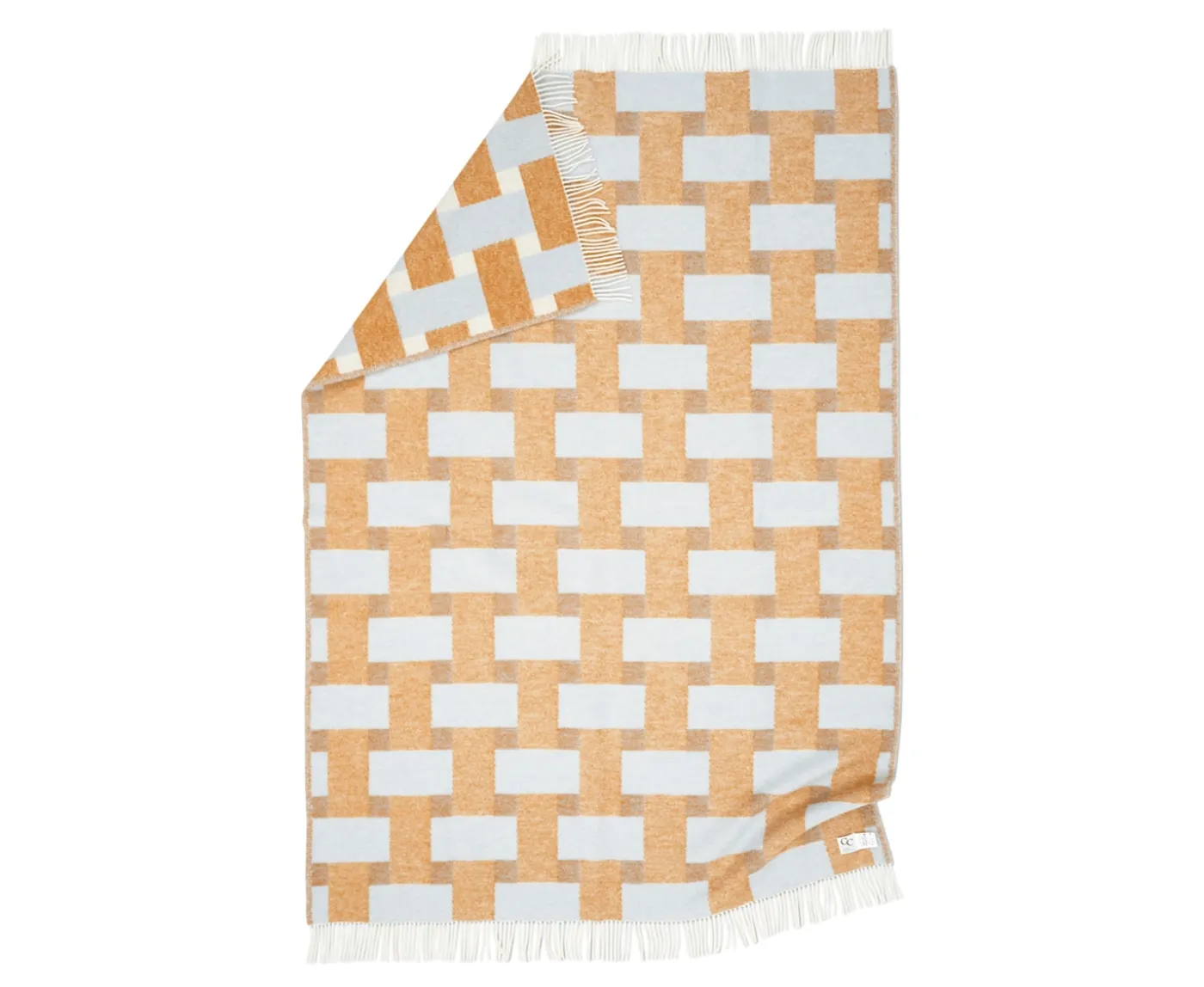 Classic Collection Weave Ullpläd Terracotta