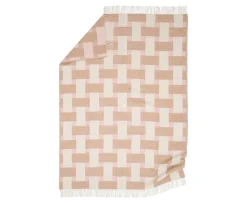 Classic Collection Weave Ullpläd Rosa
