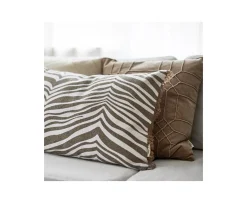 Classic Collection Zebra Prydnadskudde Simply Taupe 40x60