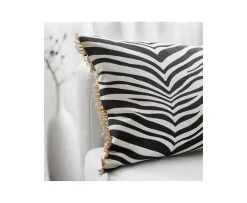 Classic Collection Zebra Prydnadskudde Svart 40x60