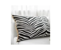 Classic Collection Zebra Prydnadskudde Svart 40x60