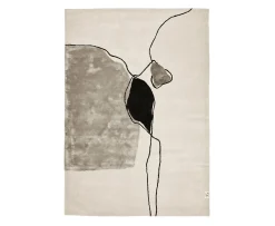 Classic Collection Abstract Ull/Viskosmatta Ivory 170x230