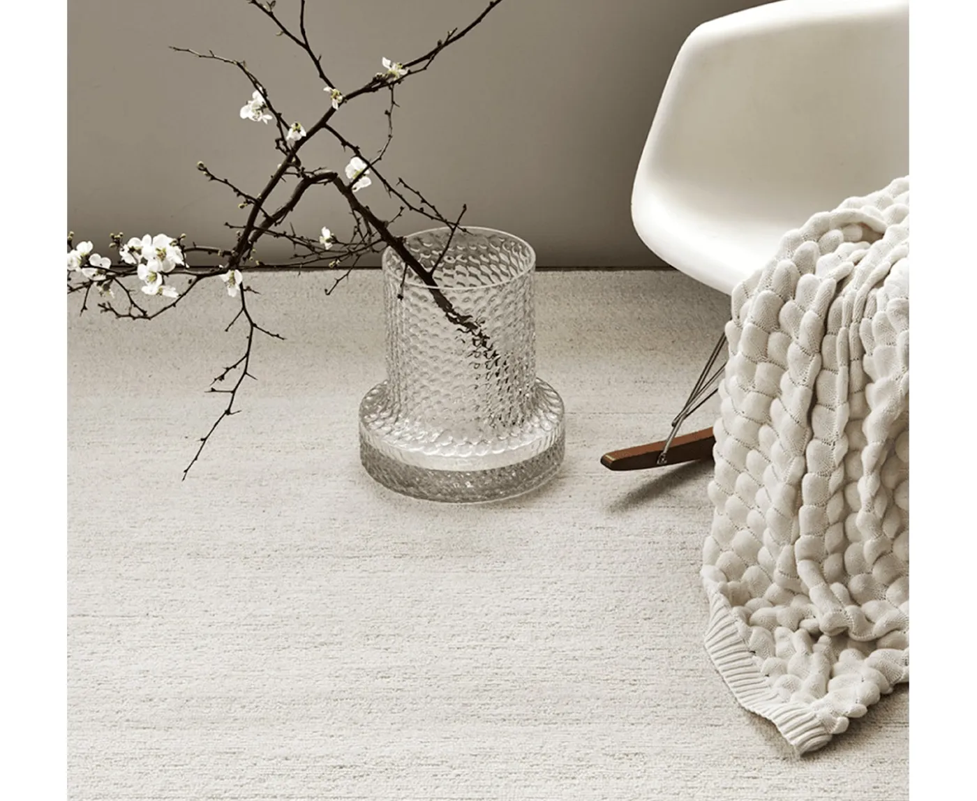 Classic Collection Boucle Ullmatta Ivory 200x300