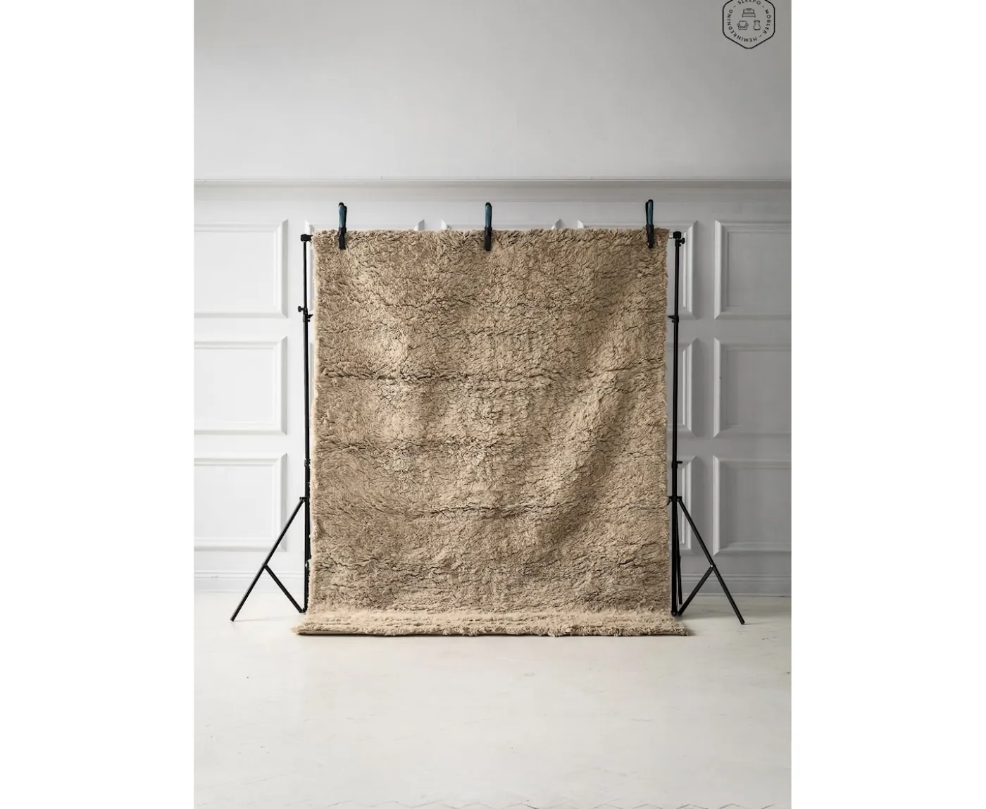 Classic Collection Cloudy Ullmatta Beige 170x230