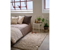 Classic Collection Cloudy Ullmatta Beige 80x150