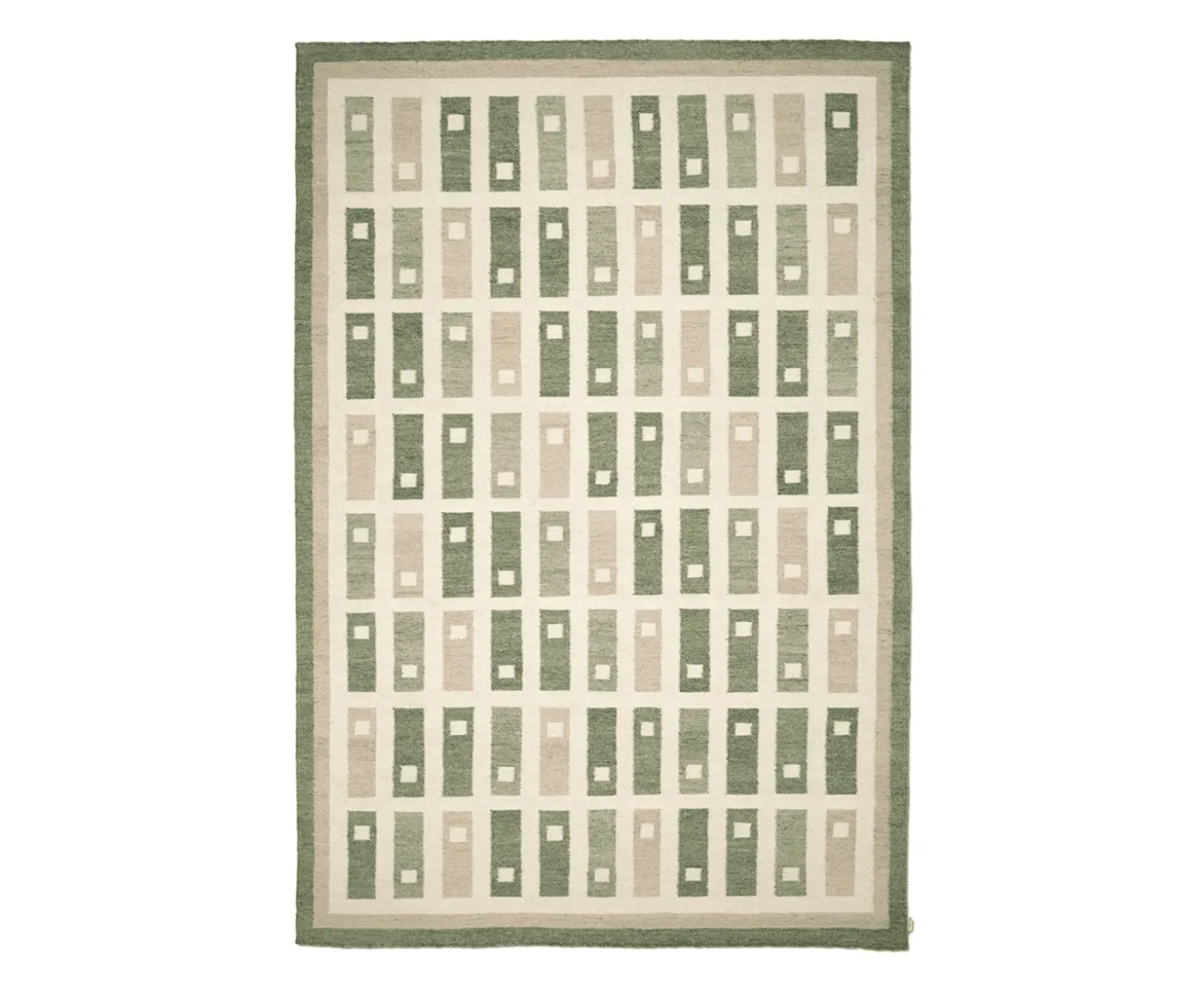 Classic Collection Fyrbo Ullmatta Grön 170x230