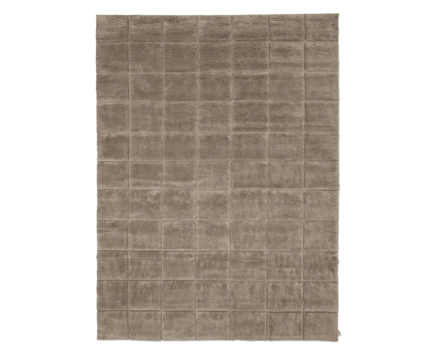 Classic Collection Grid Ullmatta Chocolate 200x300
