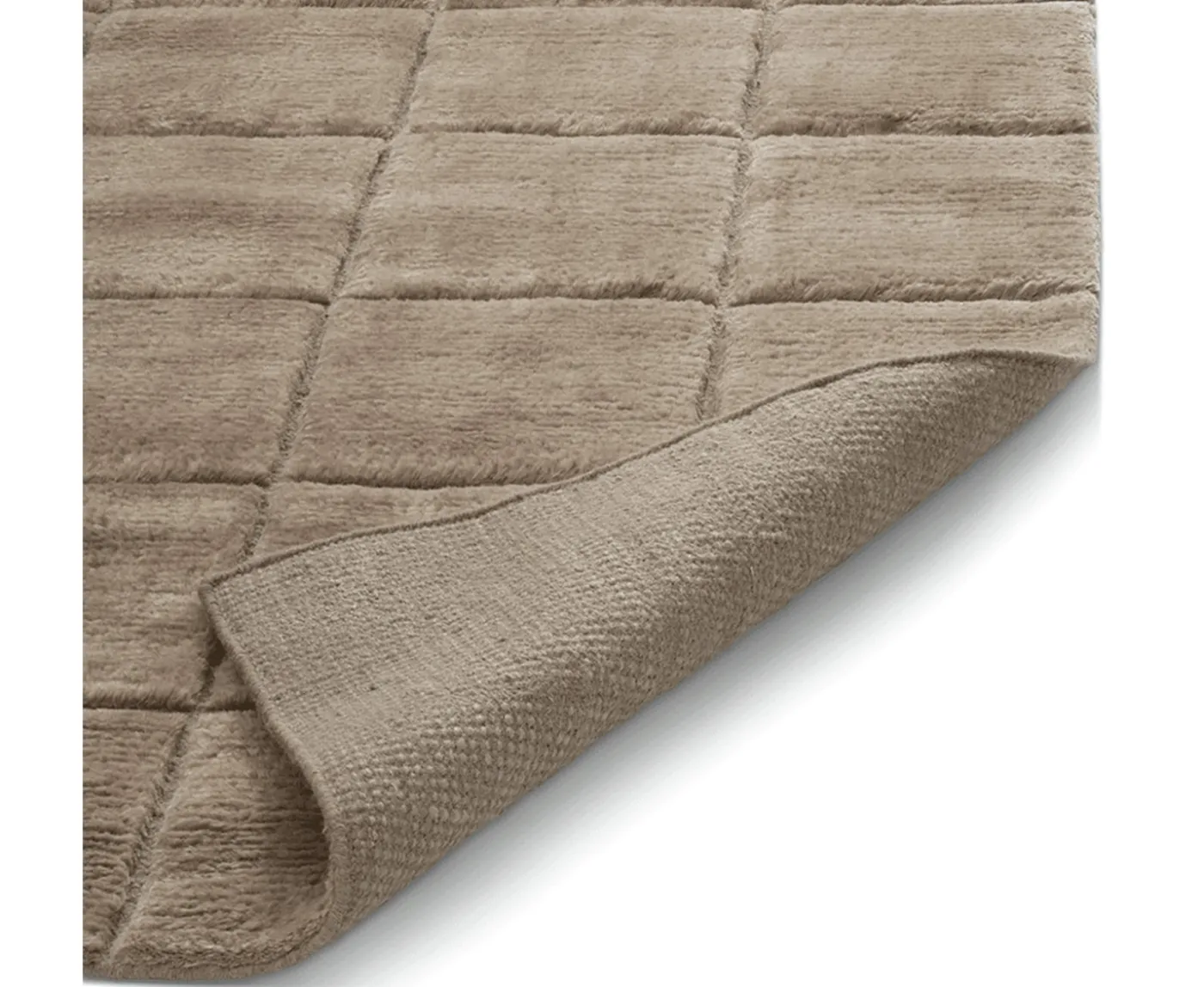 Classic Collection Grid Ullmatta Chocolate 200x300