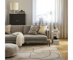Classic Collection Matta Modern Abstract Beige 200x300