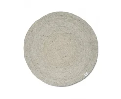 Classic Collection Merino Rund Ullmatta Concrete Ø160