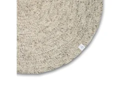 Classic Collection Merino Rund Ullmatta Granit Ø200