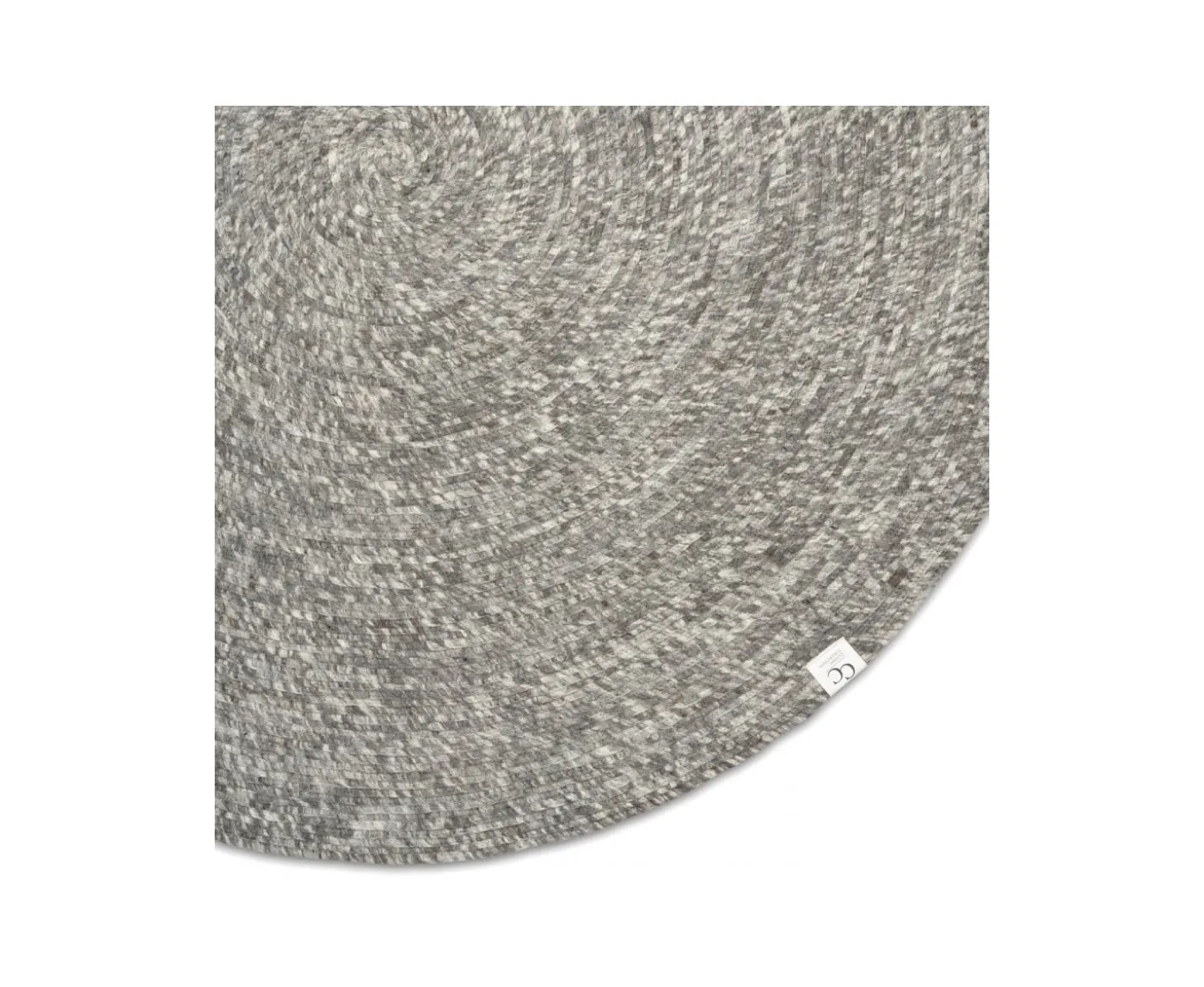 Classic Collection Merino Rund Ullmatta Grey Ø200cm