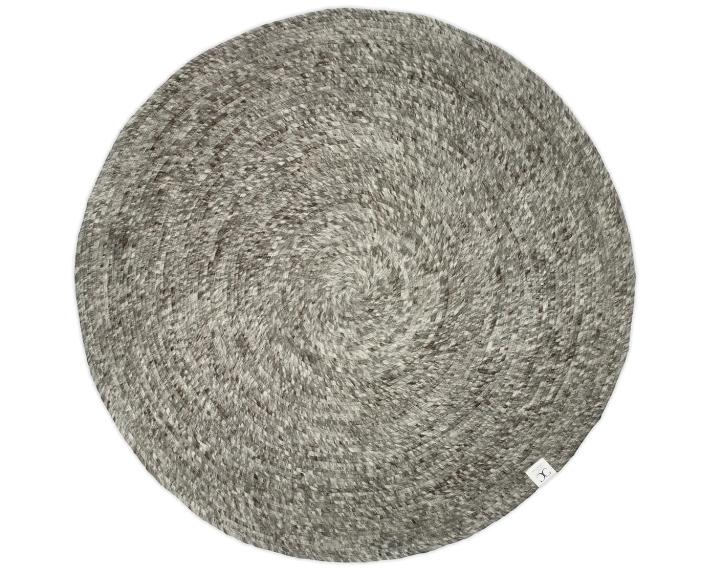 Classic Collection Merino Rund Ullmatta Grey Ø200cm