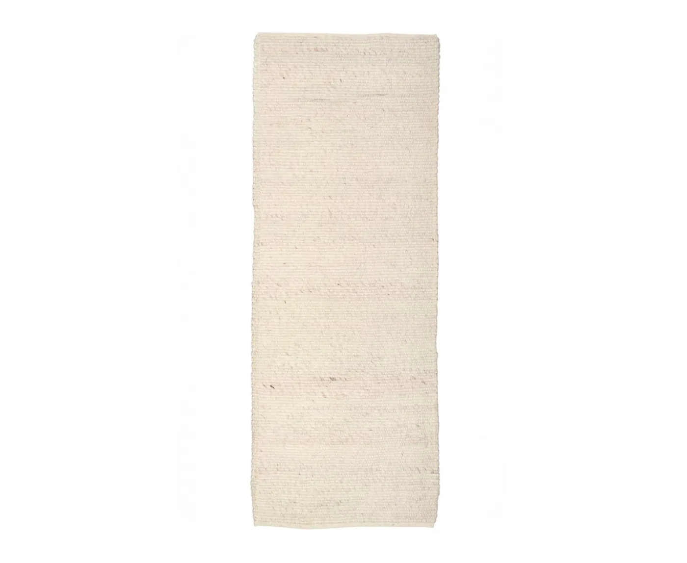 Classic Collection Merino Ull Gångmatta White 80x250