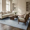 Classic Collection Solid Ullmatta Blå 250x350