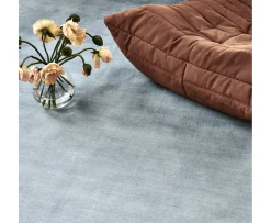 Classic Collection Solid Ullmatta Blå 250x350