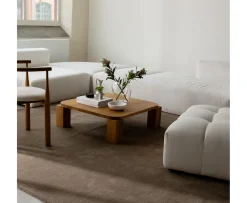 Classic Collection Solid Ullmatta Brun 200x300