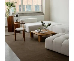 Classic Collection Solid Ullmatta Brun 200x300