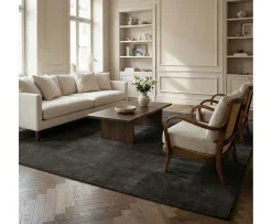 Classic Collection Solid Ullmatta Charcoal 200x300