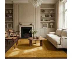 Classic Collection Solid Ullmatta Ockra 170x230