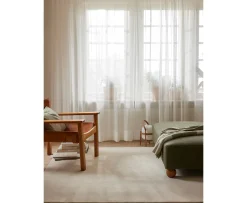 Classic Collection Solid Ullmatta Off White 200x300