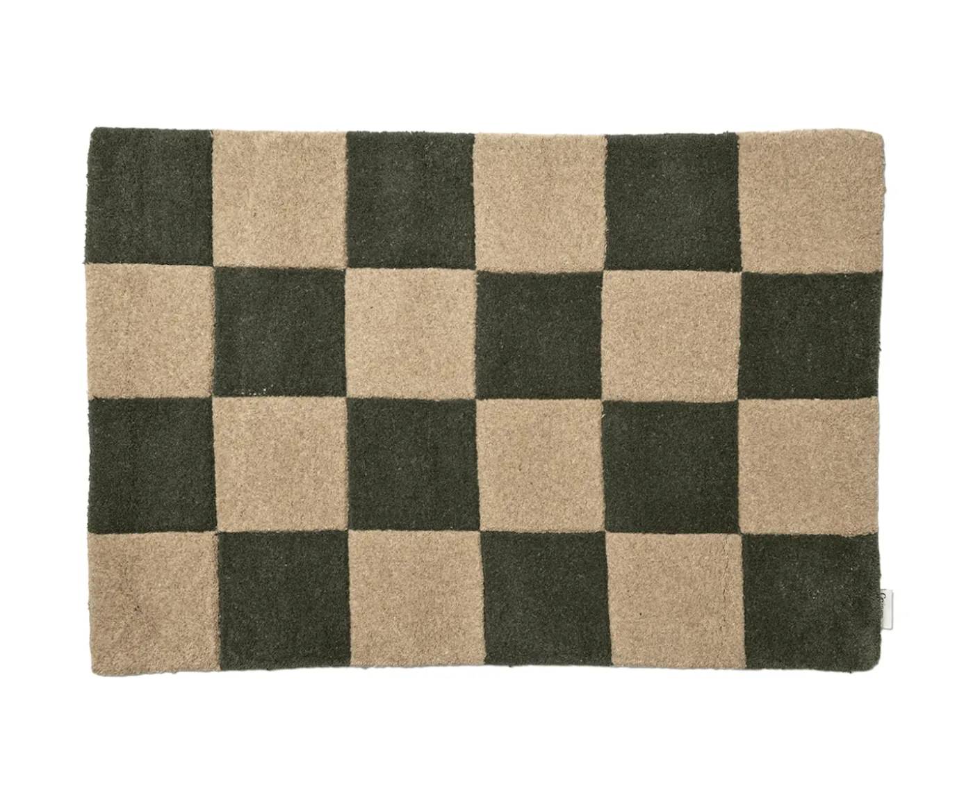 Classic Collection Square Dörrmatta Skogsgrön/Natur 60x90