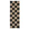 Classic Collection Square Gångmatta Svart/Natur 80x240