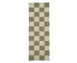 Classic Collection Square Gångmatta Vit/Grön 80x240