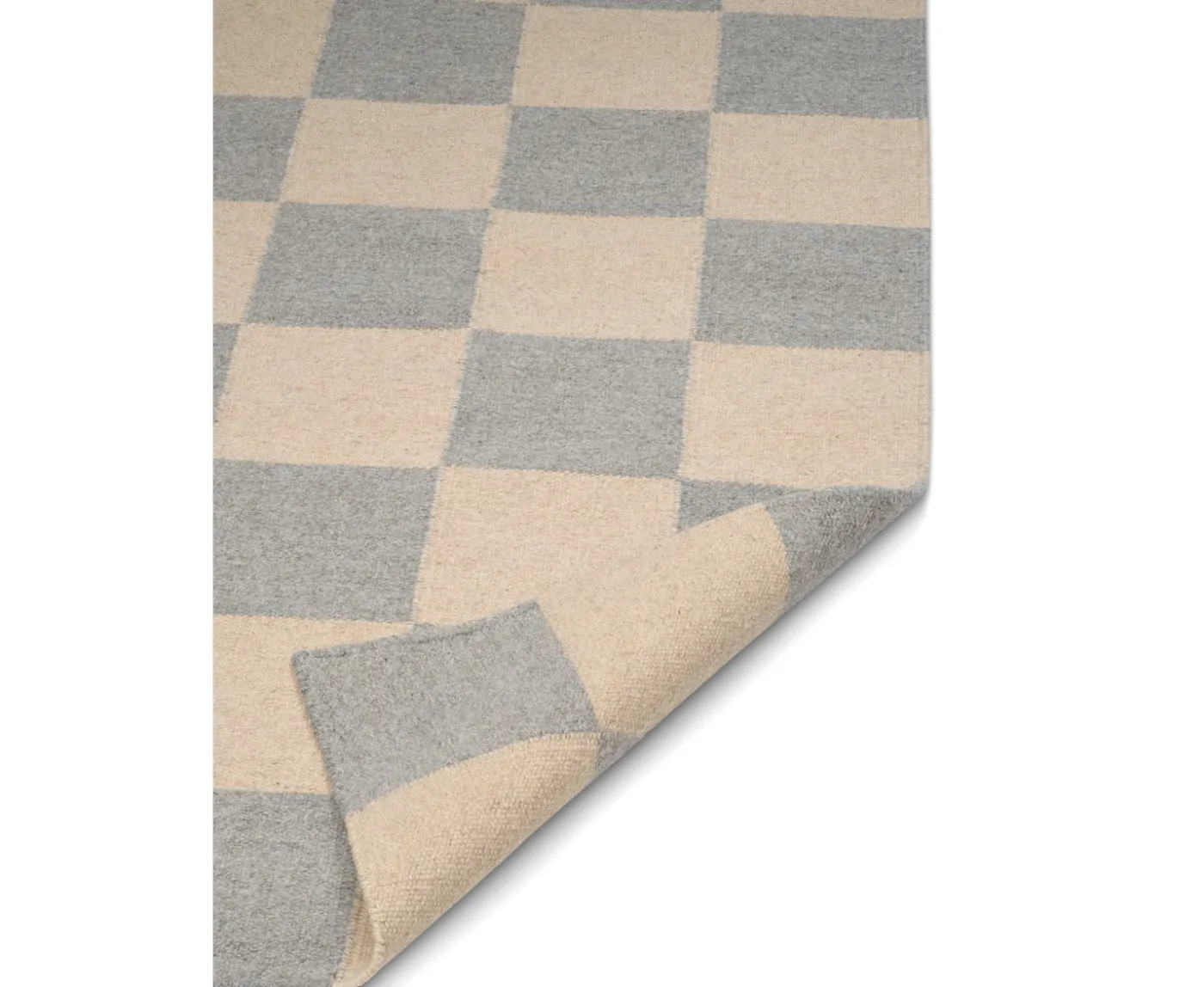Classic Collection Square Ullmatta Grå/Natur 250x350