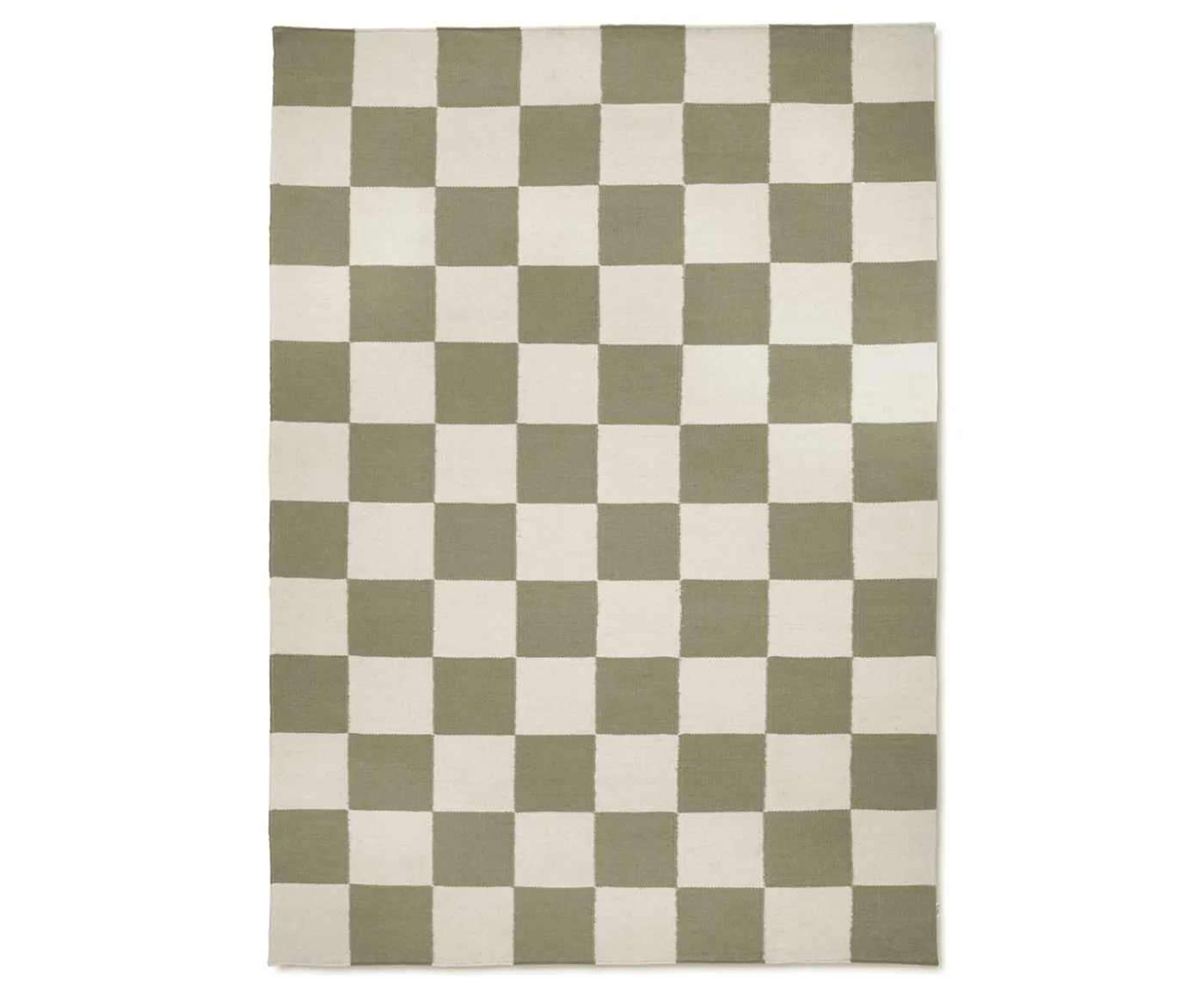 Classic Collection Square Ullmatta Skogsgrön/Natur 200x300