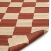 Classic Collection Square Ullmatta Terracotta/Natur 200x300