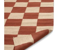 Classic Collection Square Ullmatta Terracotta/Natur 200x300