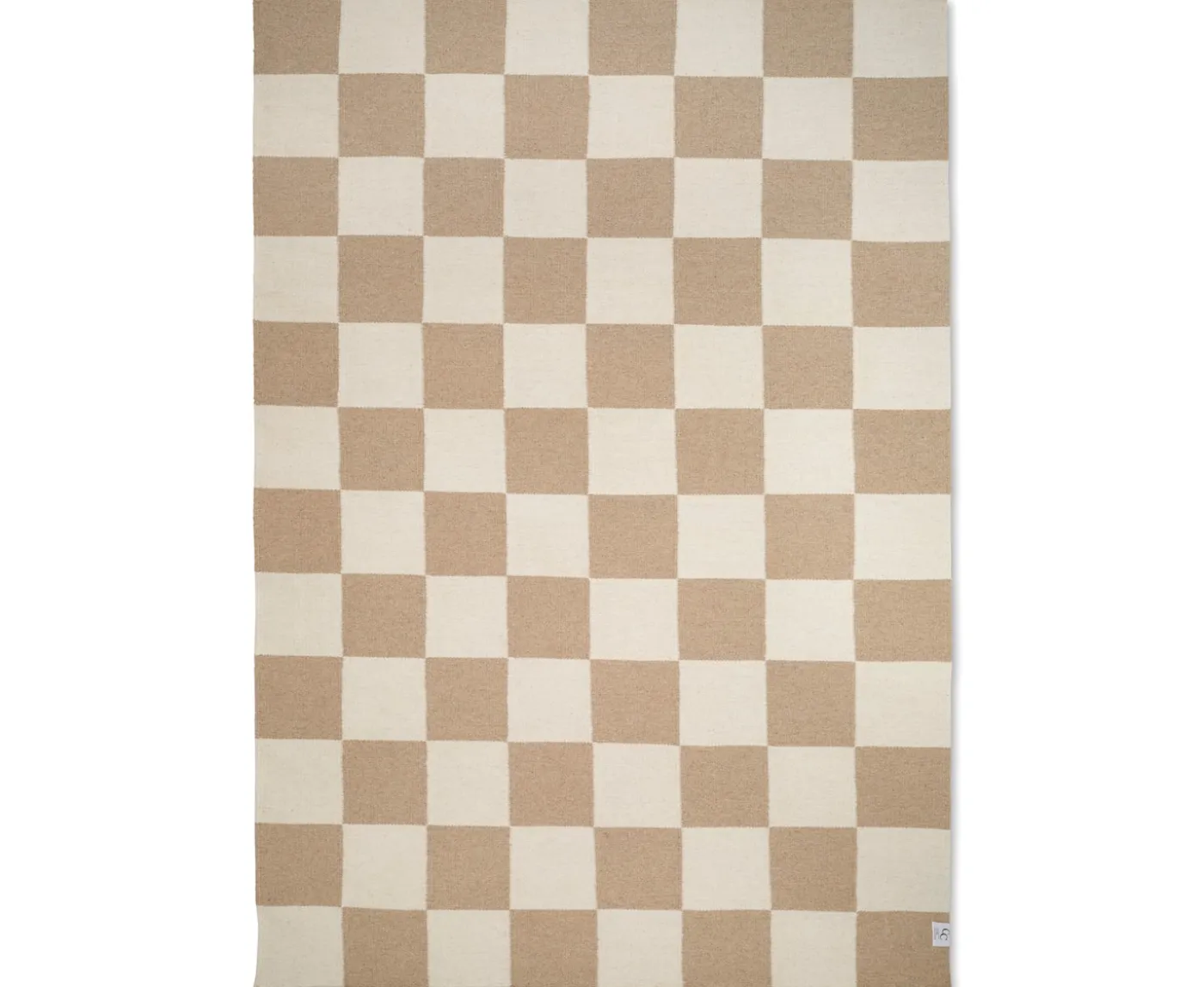 Classic Collection Square Ullmatta Vit/Natur 200x300