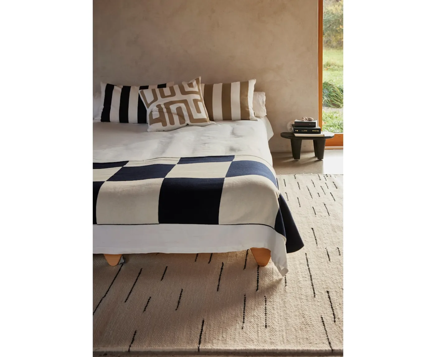 Classic Collection Striped Kuddfodral Beige 40x60