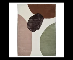 Classic Collection Topaz Ull/Viskosmatta Ivory/Green 200x300