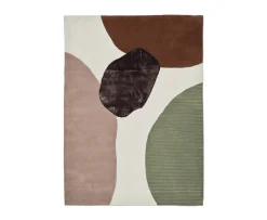 Classic Collection Topaz Ull/Viskosmatta Ivory/Green 250x350
