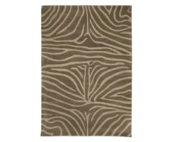 Classic Collection Zebra Ullmatta Mocca 170x230