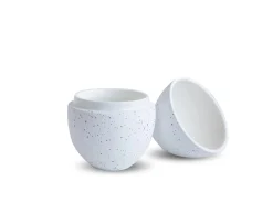 Cooee Design Bonbonniere White/Mud 14cm