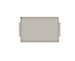 Cooee Design Tray Carry Bricka Sand 45cm