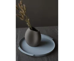 Cooee Design Tray Carry Circle Bricka Pale Blue 35cm