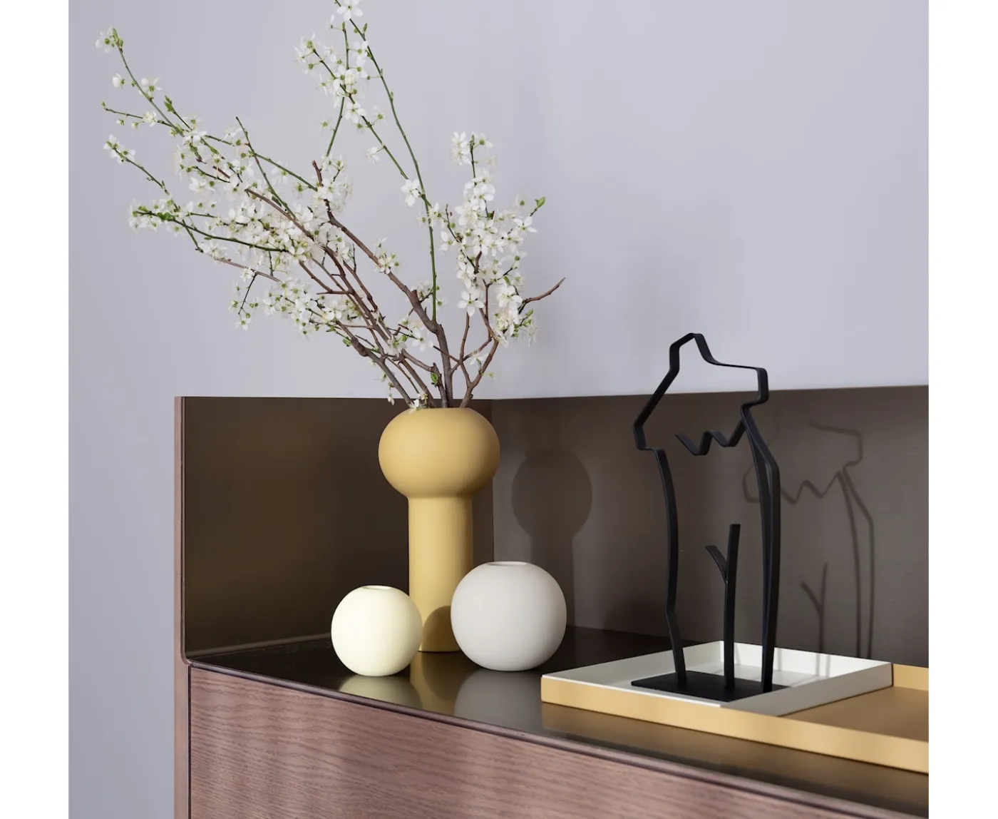 Cooee Design Wire Ruth Dekoration Black