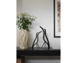 Cooee Design Woody Bird High Dekoration Black Stained Oak 32cm