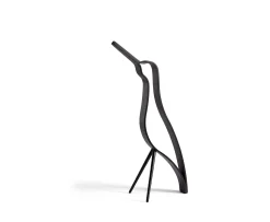 Cooee Design Woody Bird High Dekoration Black Stained Oak 32cm