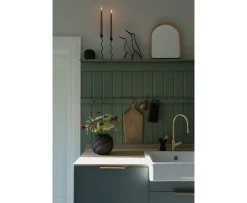 Cooee Design Woody Bird High Dekoration Black Stained Oak 32cm
