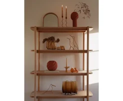 Cooee Design Woody Bird High Dekoration Oak 32cm