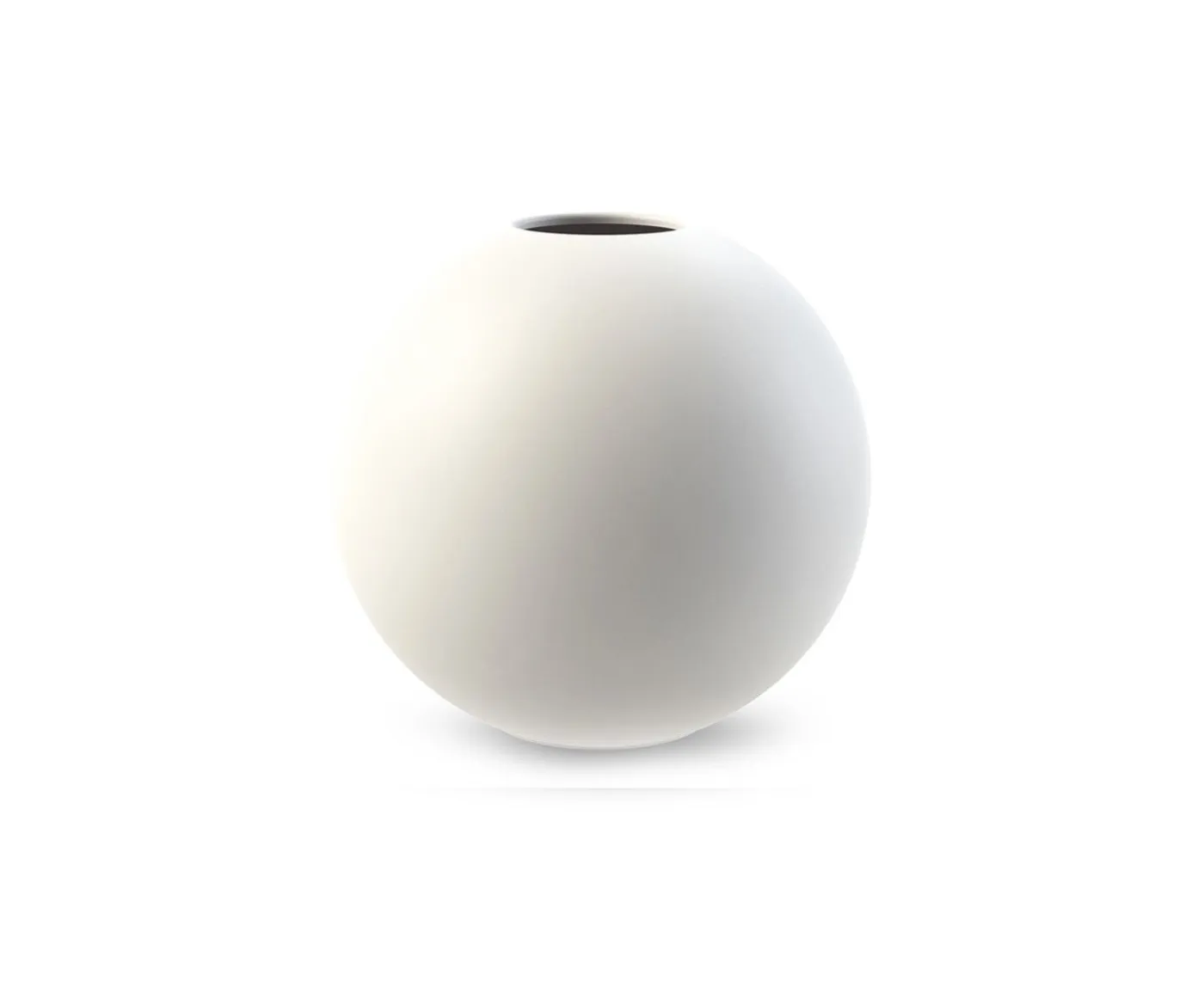 Cooee Design Ball Vas White 20cm