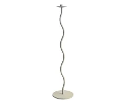 Cooee Design Curved Golv Ljusstake Sand 85cm