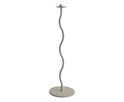 Cooee Design Curved Golv Ljusstake Sand 75cm